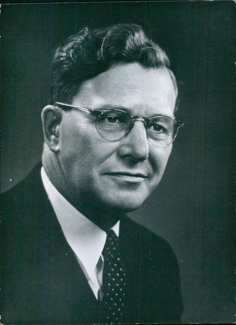 THE HON. HUGH JOHN FLEMMING Premier and Minister of Public Works of New Brunswick - Vintage Photograph