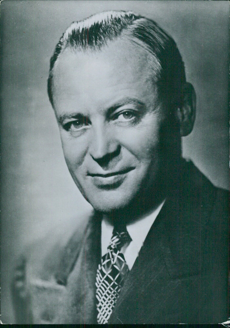 SENATOR STYLES BRIDGES, Republican of New Hampshire - Vintage Photograph