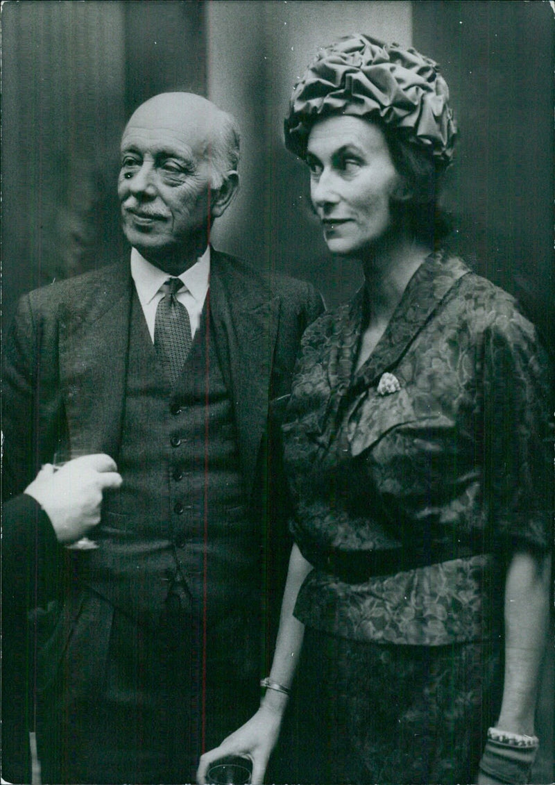 The Hon. Maurice & Mrs. Bridgeman - Vintage Photograph