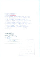 Soviet Writer Vasily Bykov - Vintage Photograph