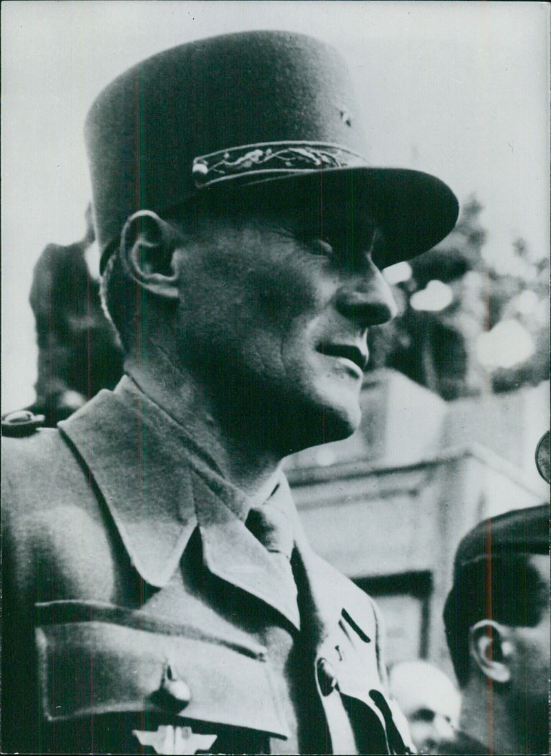 French Service Chiefs: GENERAL PIERRE GARRAY - Vintage Photograph