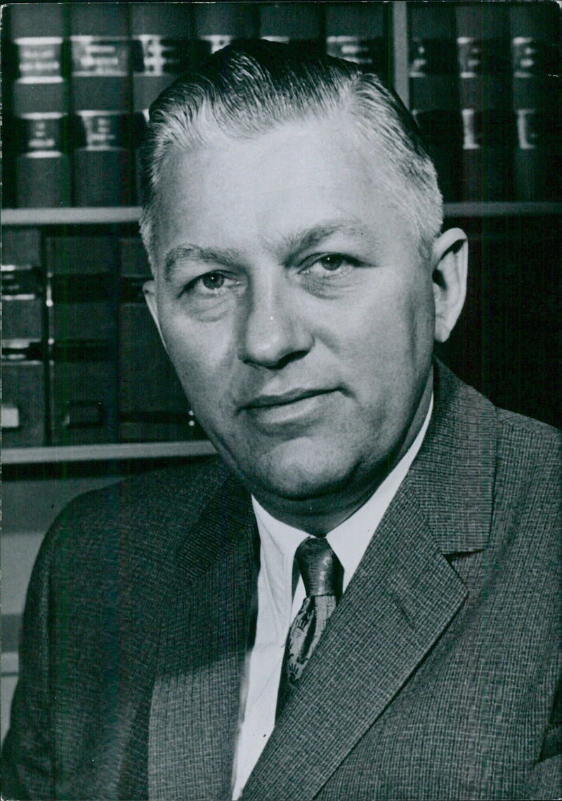 JOHN F. FLOBERG, Member of the United States Atomic Energy Commission - Vintage Photograph