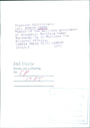 Nigerian Politicians: Col. JOSEPH GARBA - Vintage Photograph