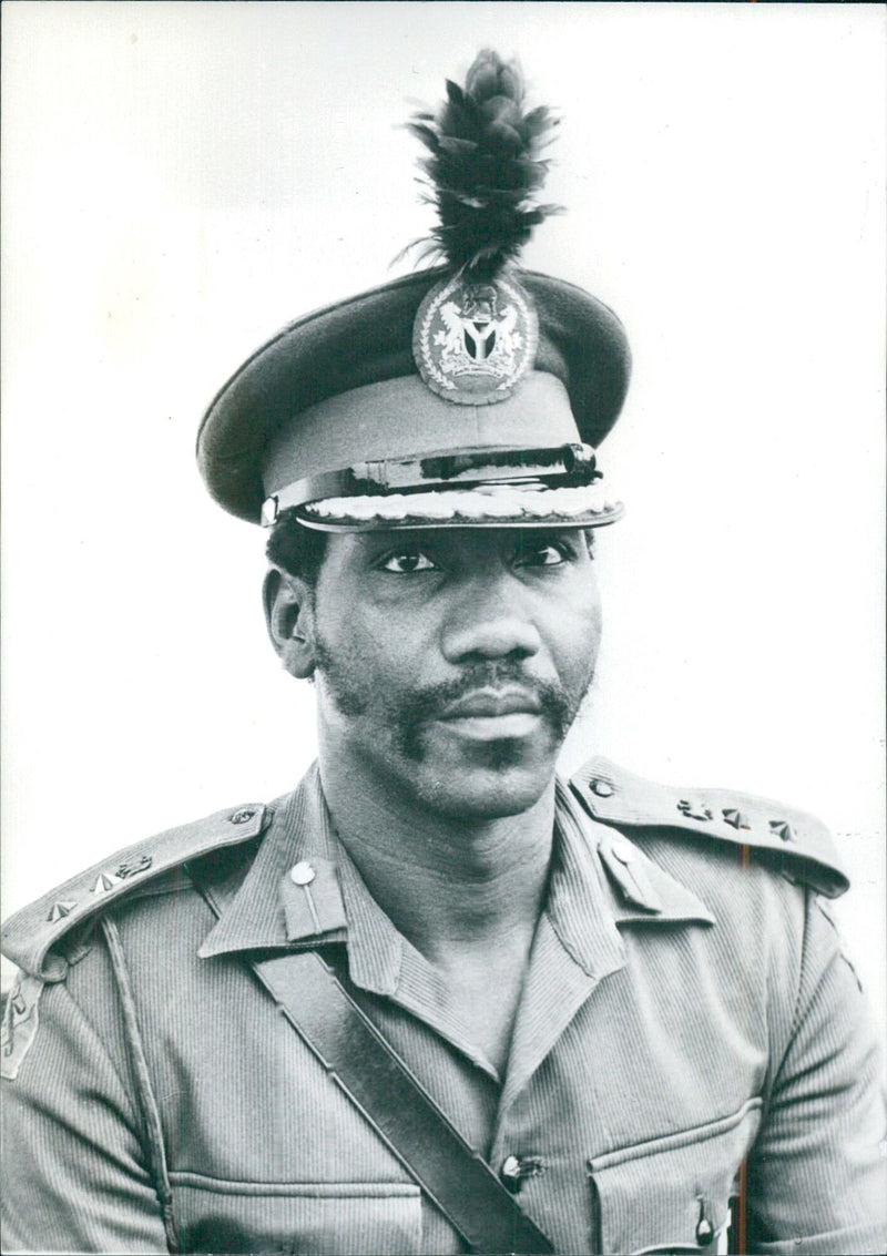 Nigerian Politicians: Col. JOSEPH GARBA - Vintage Photograph