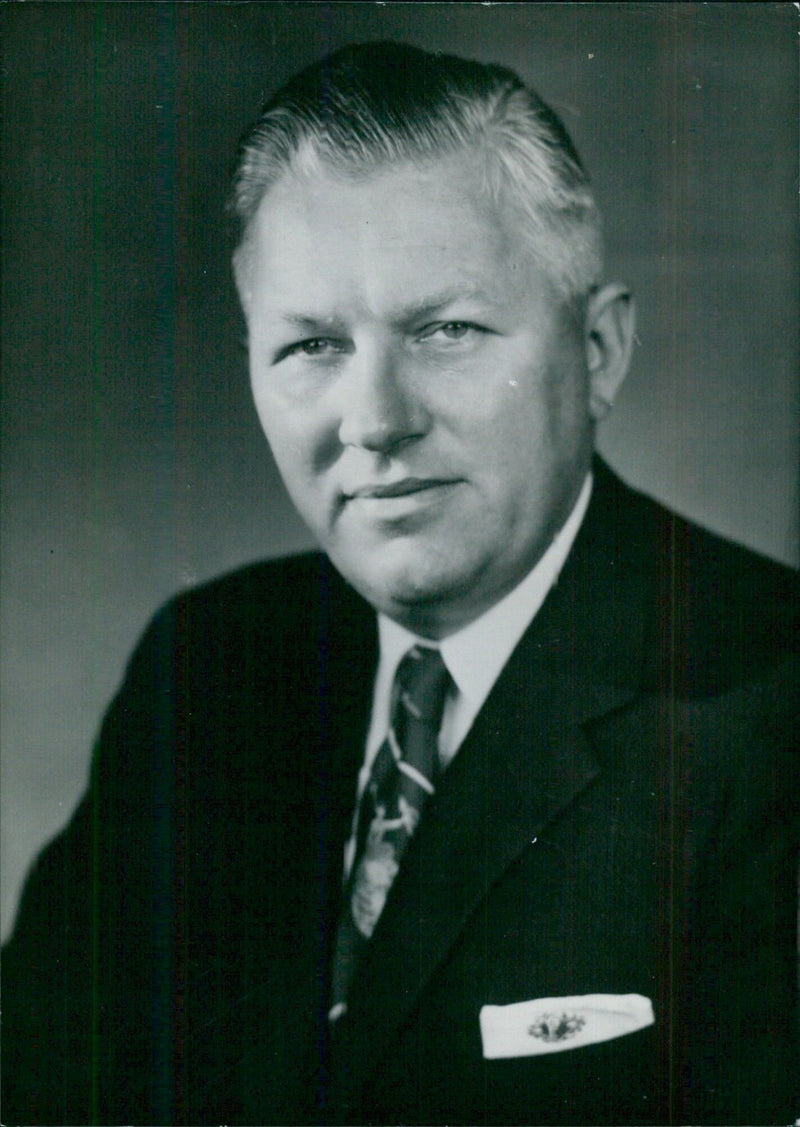 JOHN F. FLOBERG FLOB, Member of the United States Atomic Energy Commission - Vintage Photograph