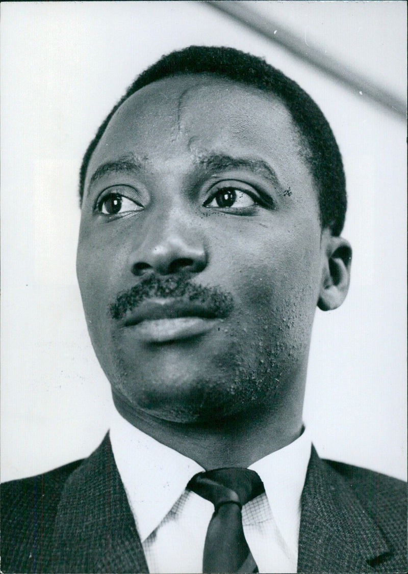 A.W. BWANAUSI, Minister of Works and Housing in Dr. Banda's Cabinet - Vintage Photograph