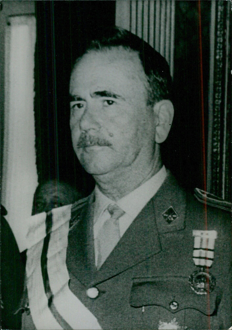 GENERAL TOMAS GARCIA - Vintage Photograph