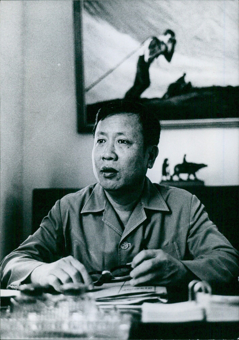 South Vietnamese politician fighting for workers' rights - Vintage Photograph