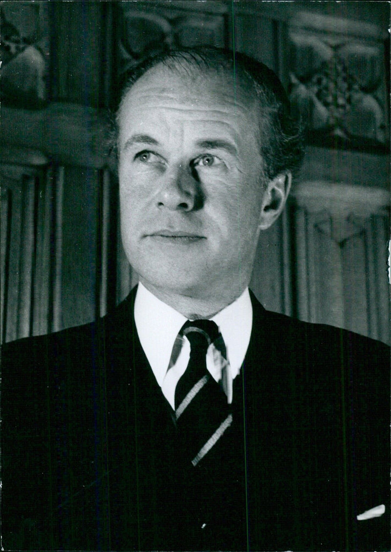 British Politician Nigel Fisher, M.P. - Vintage Photograph