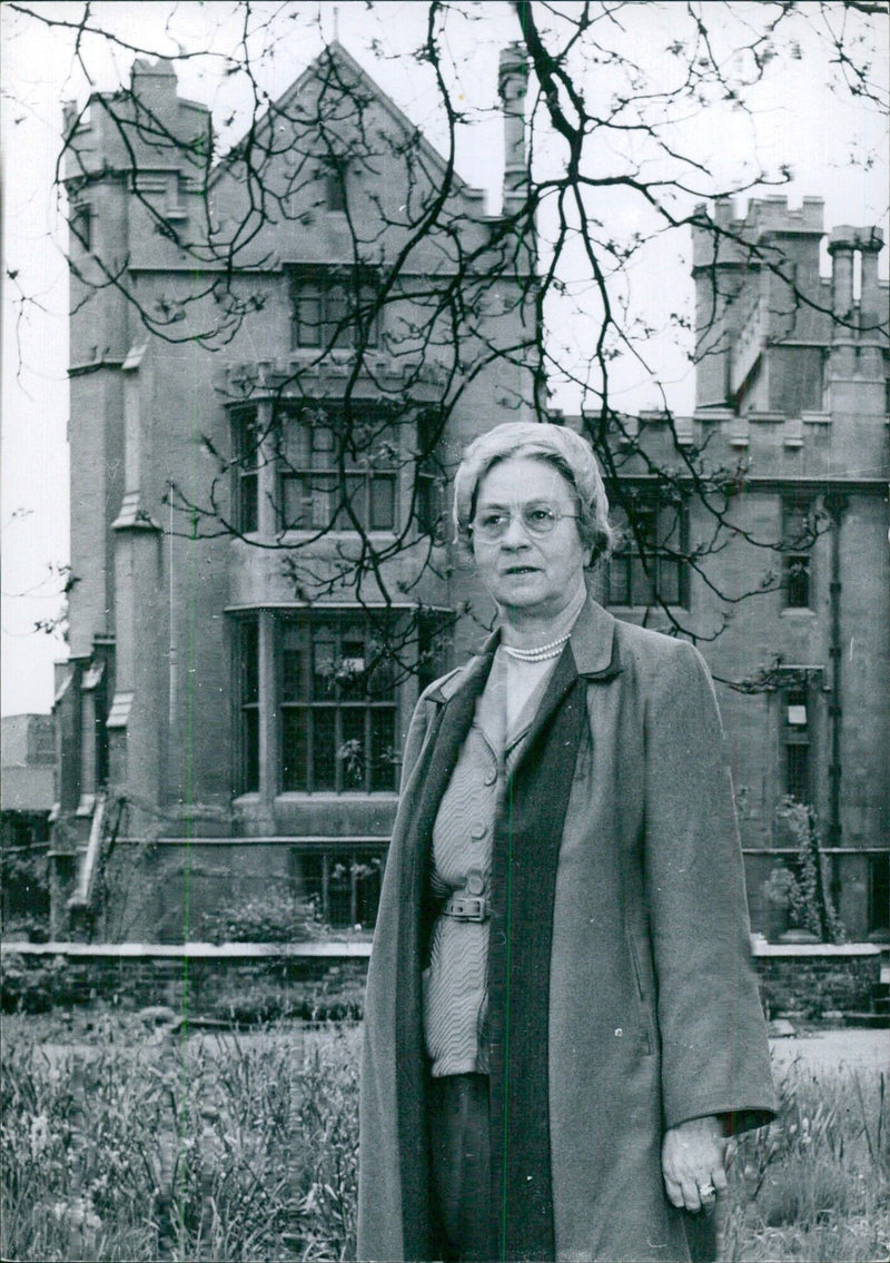 Mrs. Geoffrey Fisher, Wife of the Archbishop of Canterbury - Vintage Photograph