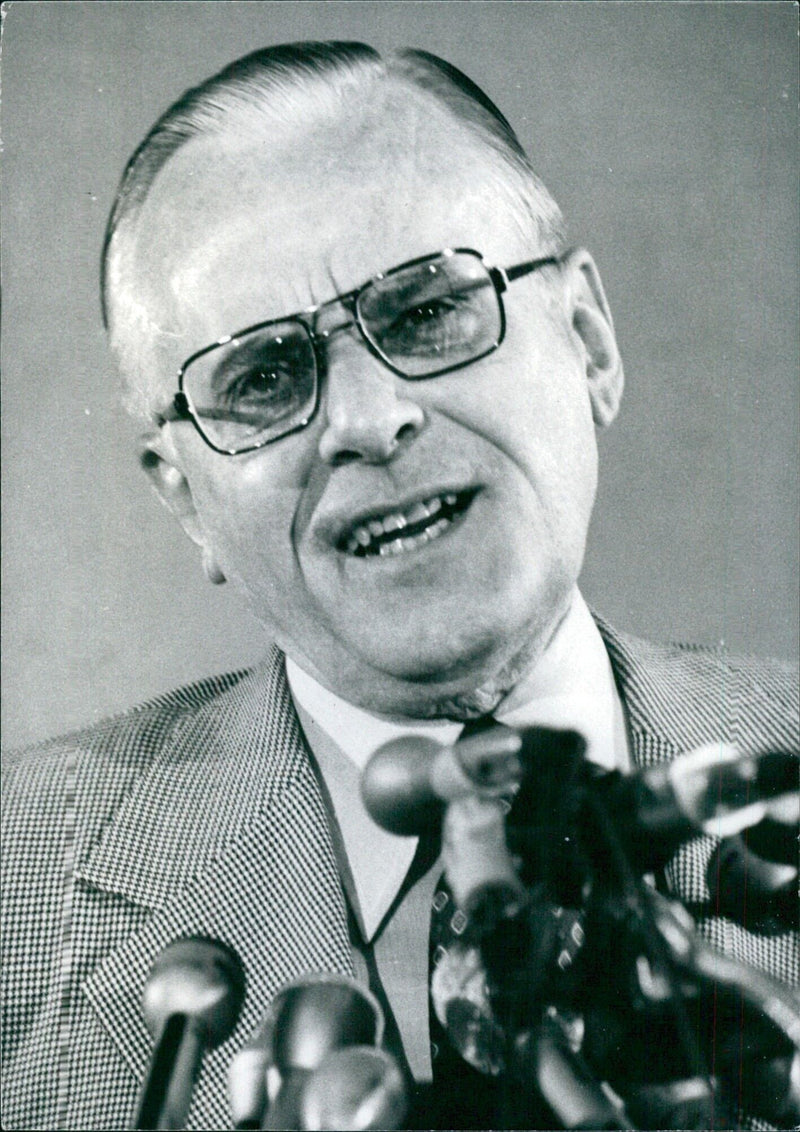 Earl Butz, U.S. Secretary of Agriculture - Vintage Photograph