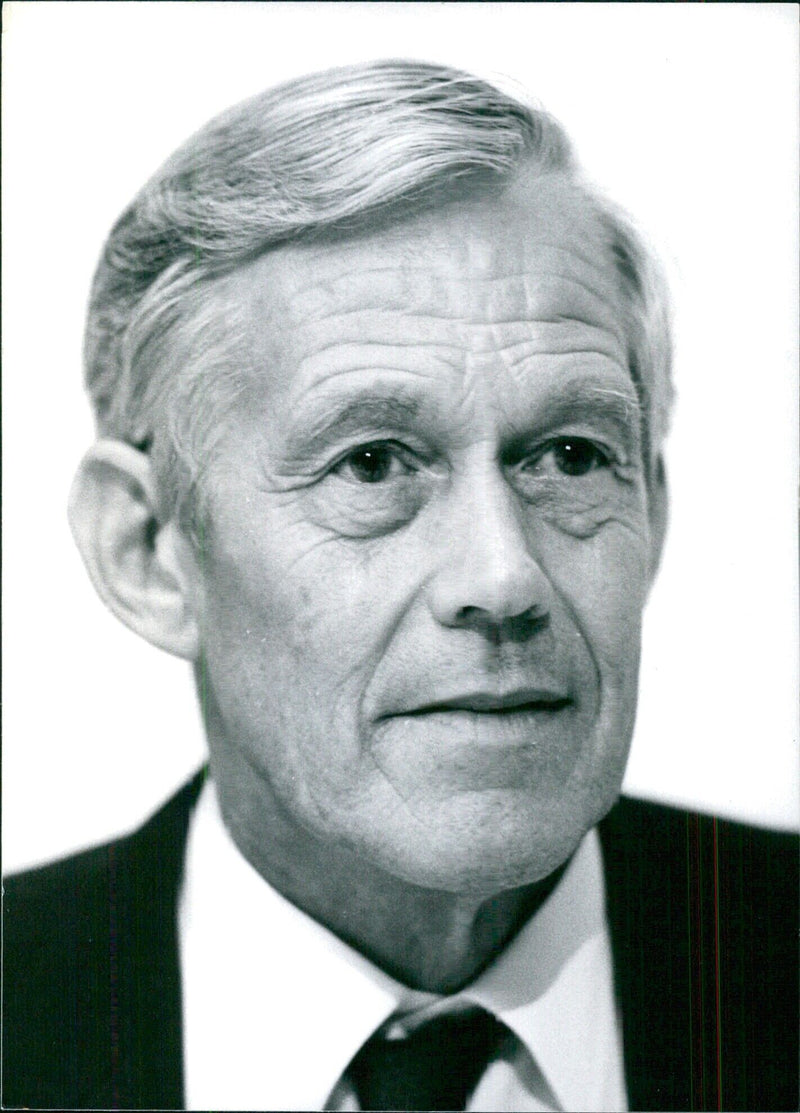 Alan Fisher, General Secretary of the National Union of Public Employees (NUPE) and member of the TUC General Council - Vintage Photograph