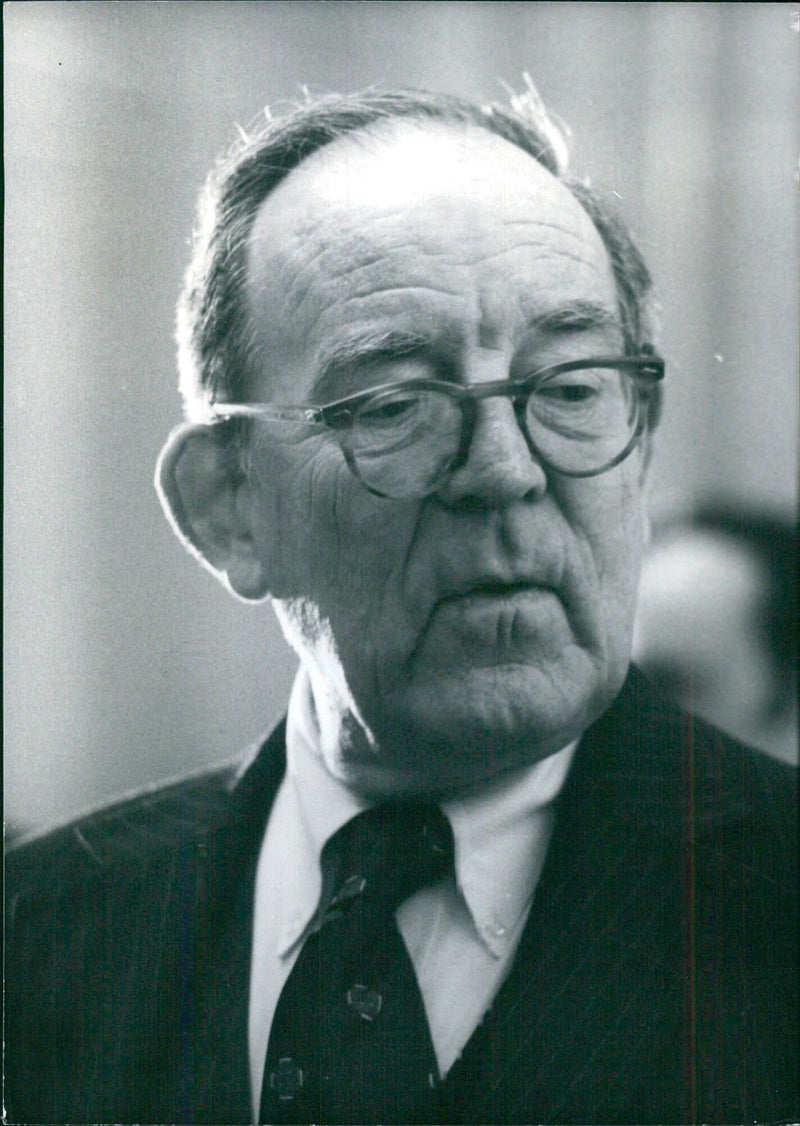 U.S. Diplomats: ADRIAN S. FISHER Head of the American delegation to the Geneva Disarmament Conference in Geneva. - Vintage Photograph