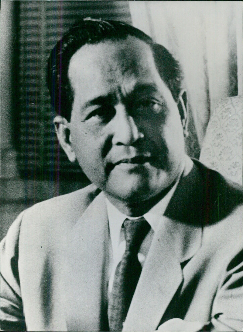 Carlos P. Garcia, Candidate for Philippines Presidential Election - Vintage Photograph