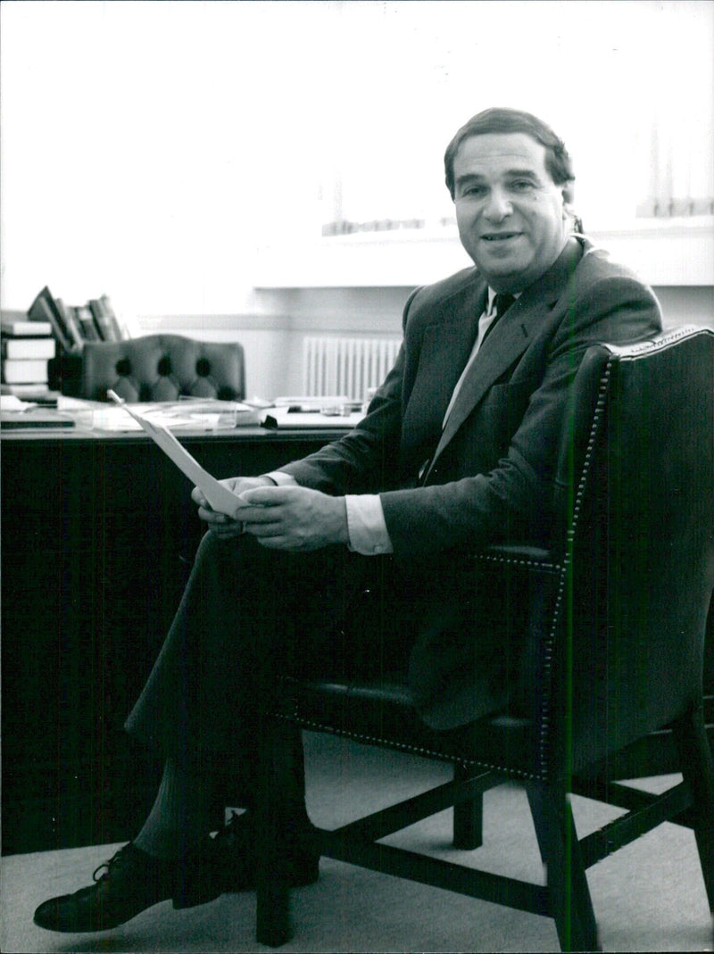 SIR LEON BRITTAN - Vintage Photograph