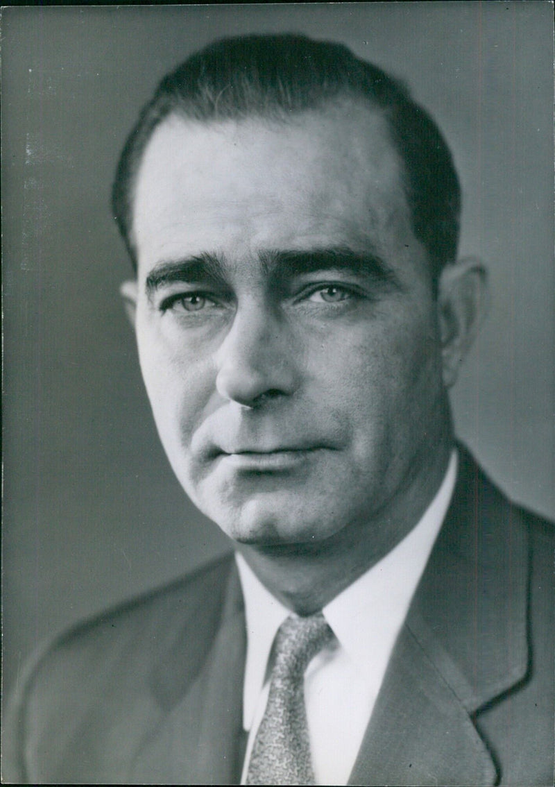 American Personalities: HENRY A. BYROADE, United States Ambassador to Afghanistan - Vintage Photograph