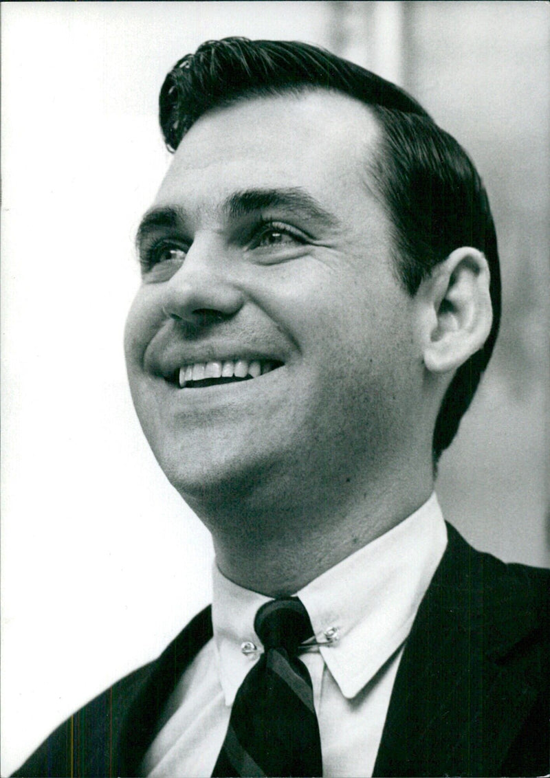 Ronald L. Ziegler, Press Representative to President Nixon - Vintage Photograph