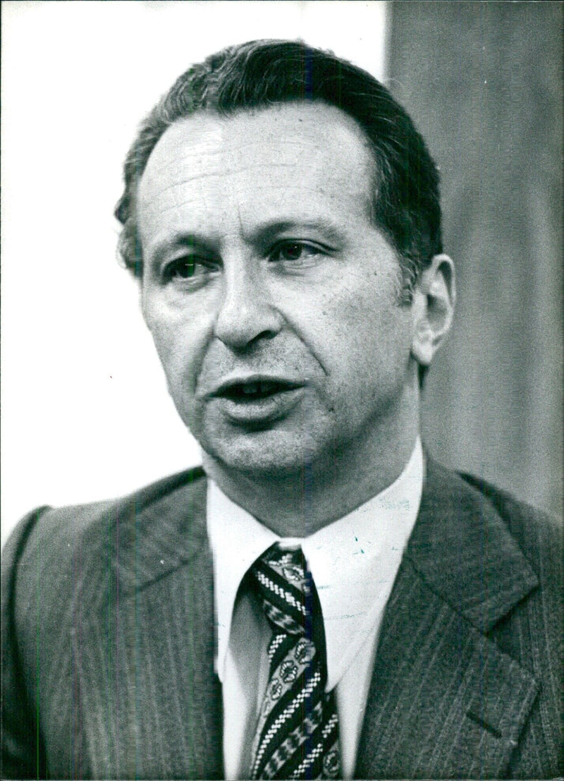 OCAN GANODIS, Director-General and Vice-President of Rhône-Poulanc - Vintage Photograph