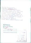 British Politician Geoffrey Finsberg, M.P. - Vintage Photograph