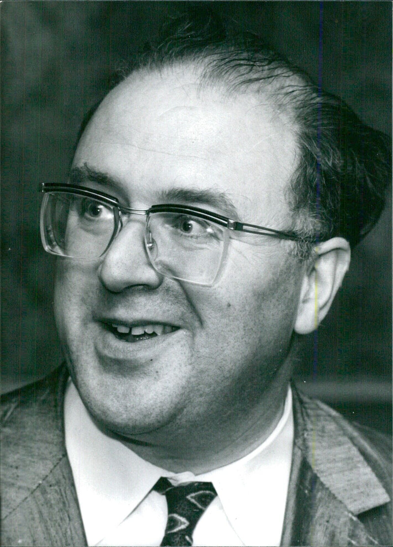 Samuel Brittan, British Journalist - Vintage Photograph