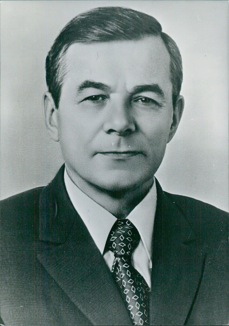 Mikhail V. Zimyanin, Editor-in-Chief of "Pravda" - Vintage Photograph