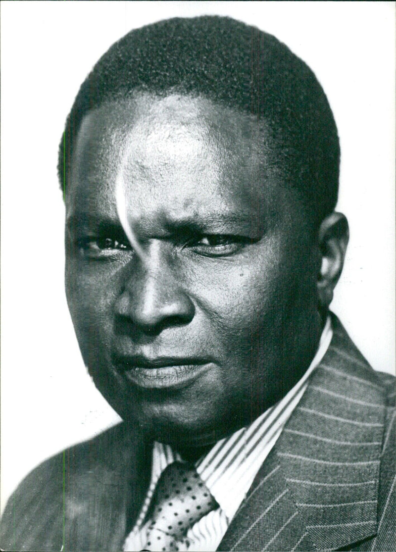 Herbert Zimuto, Minister of Home Affairs in the new majority government of Zimbabwe-Rhodesia - Vintage Photograph