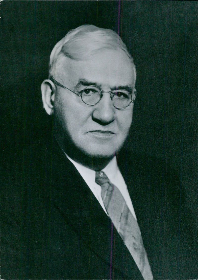 Usher L. Burdick, Republican Congressman-at-large for North Dakota - Vintage Photograph