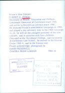 ROBERT H. FINCH Secretary of Health, Education and Welfare - Vintage Photograph