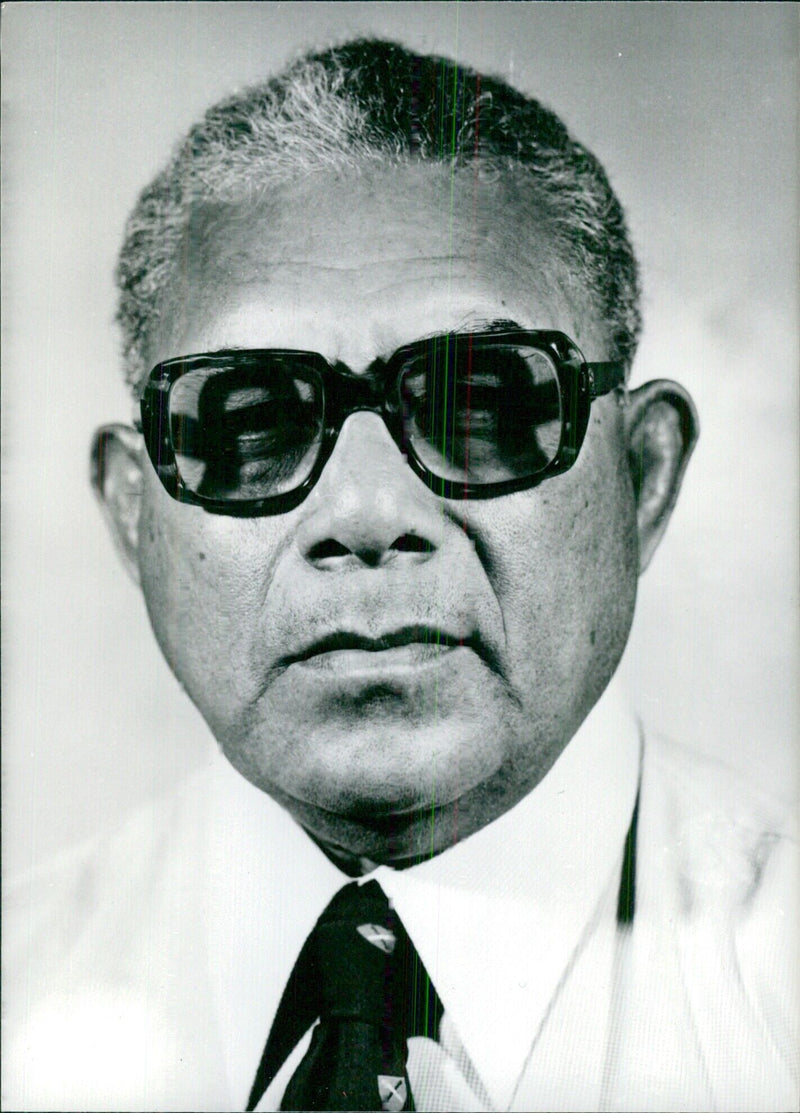 Fijian Politicians: RATU SIR PENAIA K. GANILAU OPS - Vintage Photograph