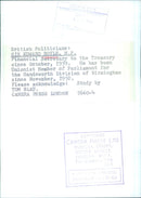 British Politician Sir Edward Boyle, M.P. - Vintage Photograph