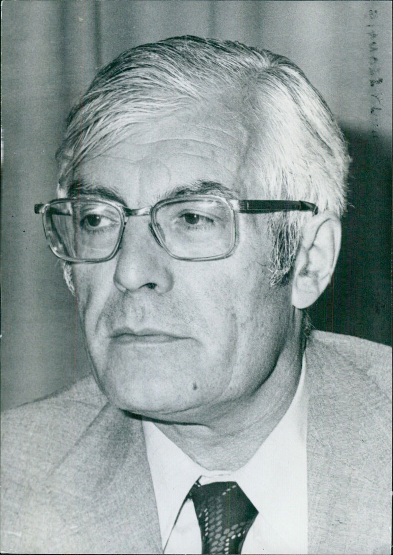 JEAN-PIERRE BOUYSSONNIE, Vice-President of Thomson-Brandt and President of Thomson-CSF - Vintage Photograph