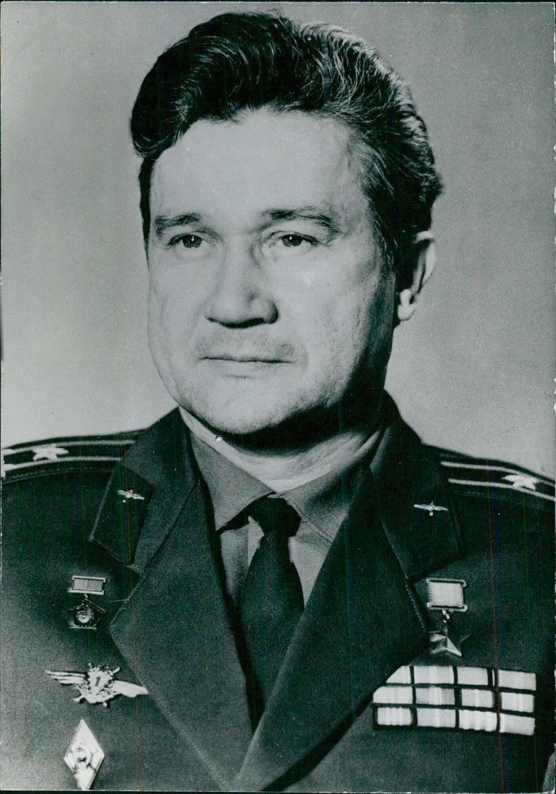 Soviet Cosmonaut Colonel Anatoli Filipchenko - Vintage Photograph