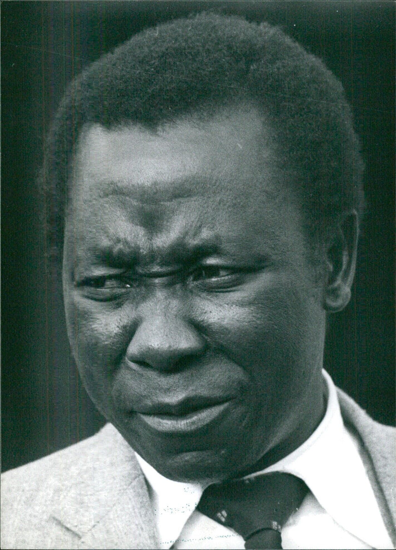 Dr. Eddison Zvobgo, Zimbabwe's Minister of Local Government and Housing - Vintage Photograph