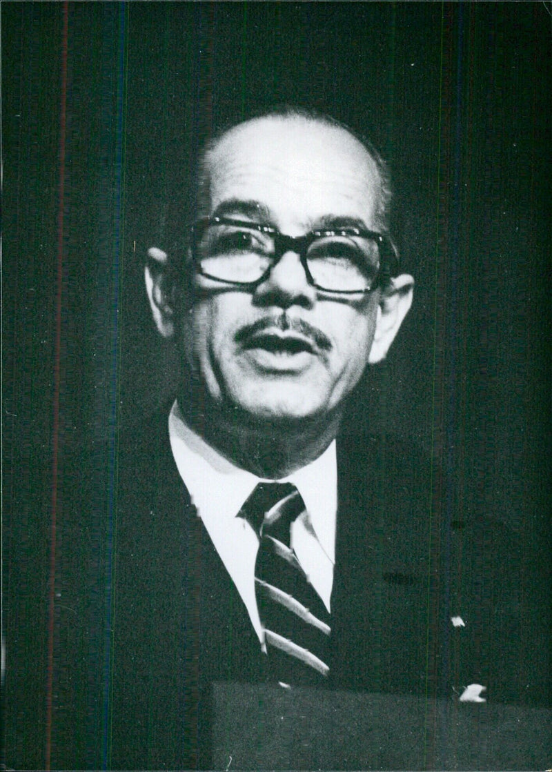 Brazilian Minister of Finance, Ernane Galveas - Vintage Photograph