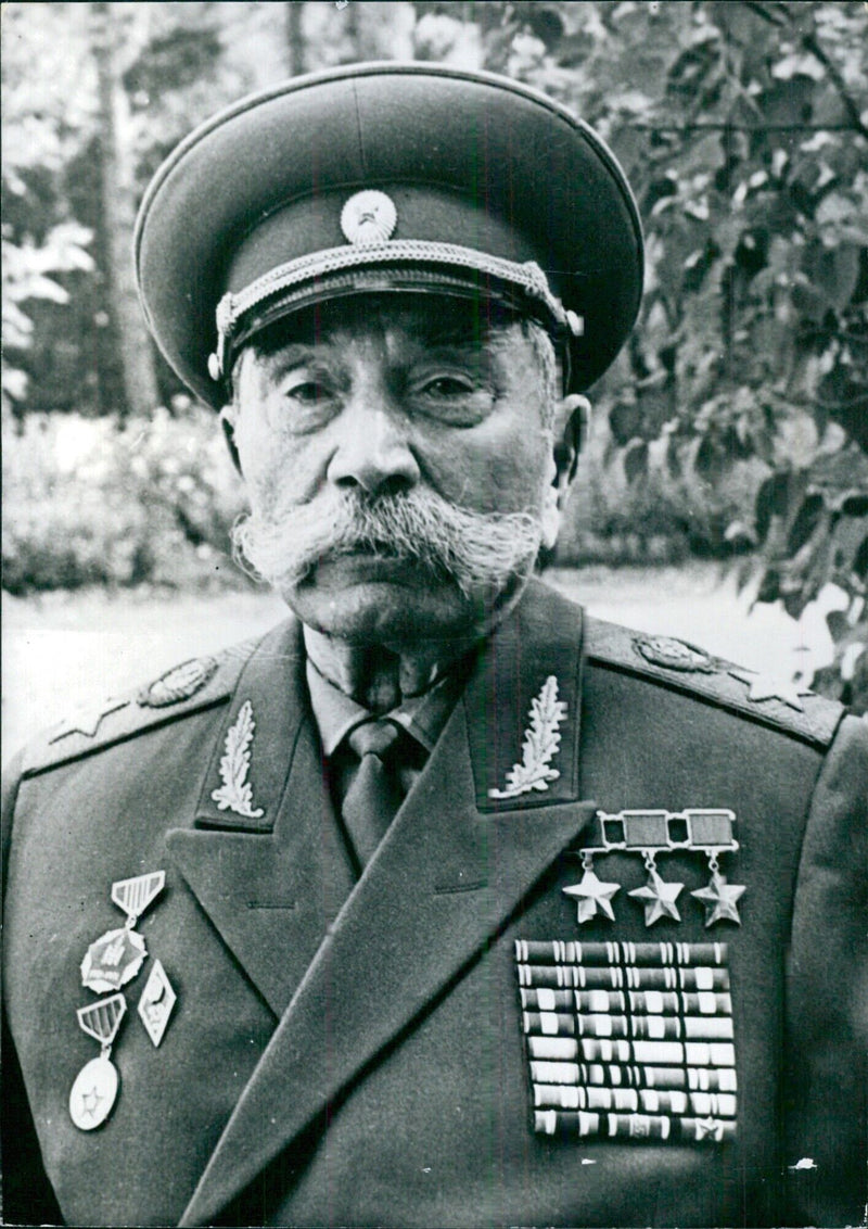 Soviet Service Chiefs: MARSHAL SEMEN BUDENNY - Vintage Photograph