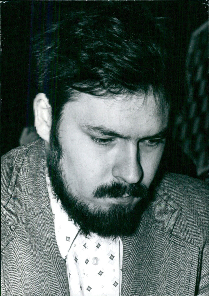 Norwegian Chess Players: ARNE ZWAIG - Vintage Photograph