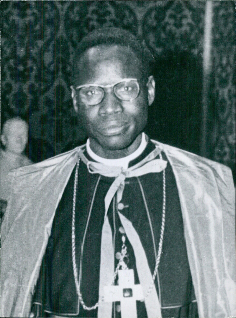 Monsignor Paul Zoungrana appointed Cardinal - Vintage Photograph