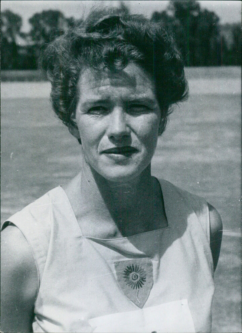 South African Athletes: ANNA FICK - Vintage Photograph