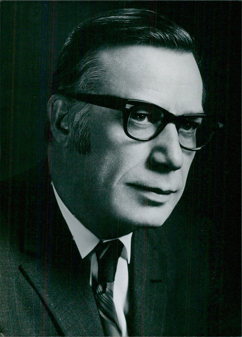 Gerald K. Bouey, Governor of the Bank of Canada - Vintage Photograph