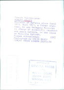 Robert Galley, French Minister of Defence - Vintage Photograph