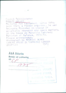 French Politician Robert Galley - Vintage Photograph