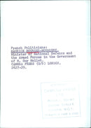 French Politicians: MAURICE BOURGES-MOUNOURY - Vintage Photograph