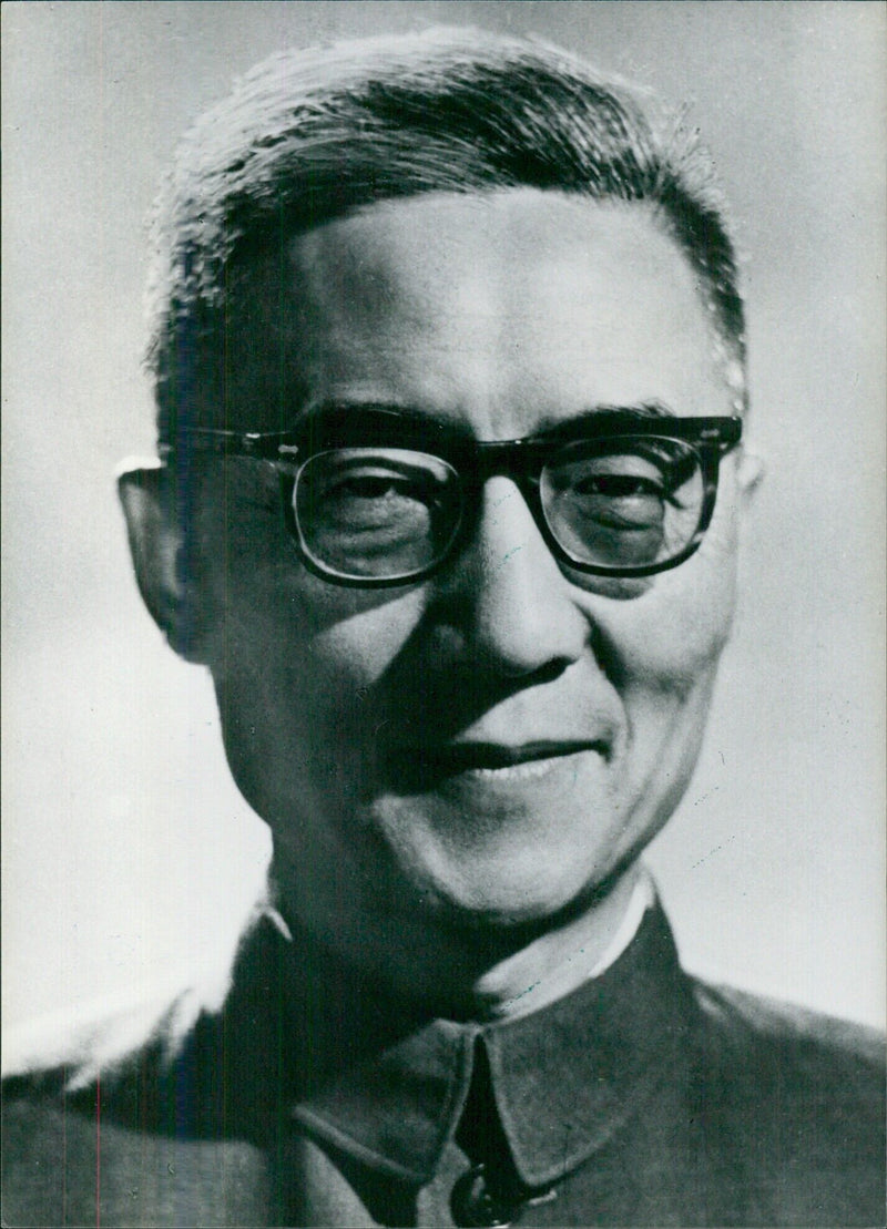 ZHANG WENJIN OPS Zhang Wanjin, China's Vice- Minister for Foreign Affairs - Vintage Photograph