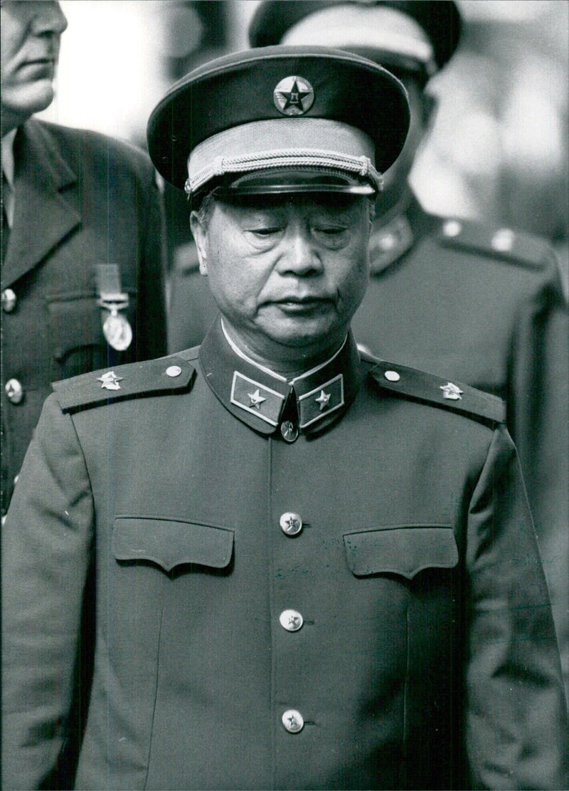 Chinese Air Force Commander-in-Chief Zhang Tingfa - Vintage Photograph