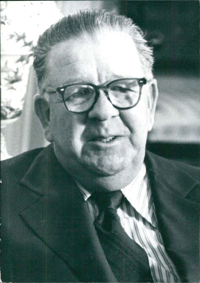 FRANK FITZSIMMONS, President of the Tomaters Union - Vintage Photograph