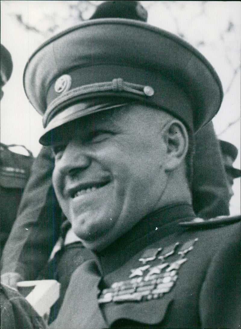 Soviet Service Chiefs; MARSHAL ZHUKOV Deputy Minister of War. - Vintage Photograph