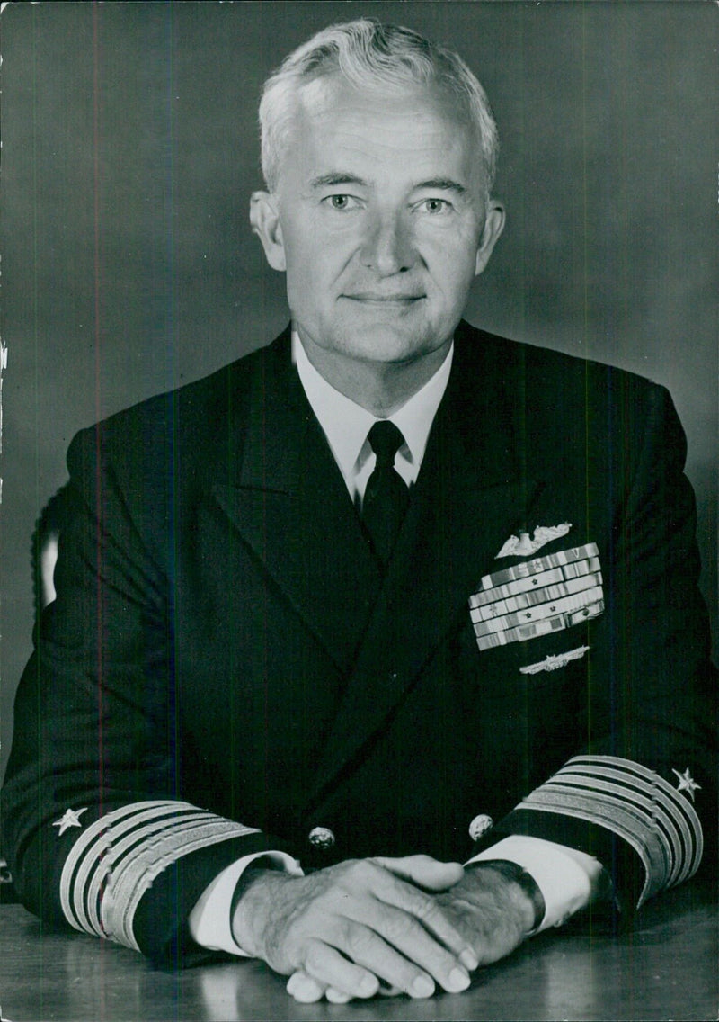 U.S. Navy Personnel: ADMIRAL IGNATIUS GALANTIN - Vintage Photograph