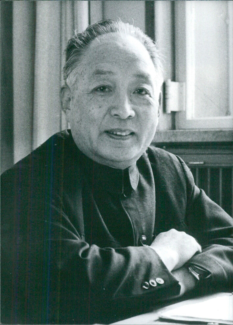 Zhu Muzhi, China's Minister of Culture - Vintage Photograph