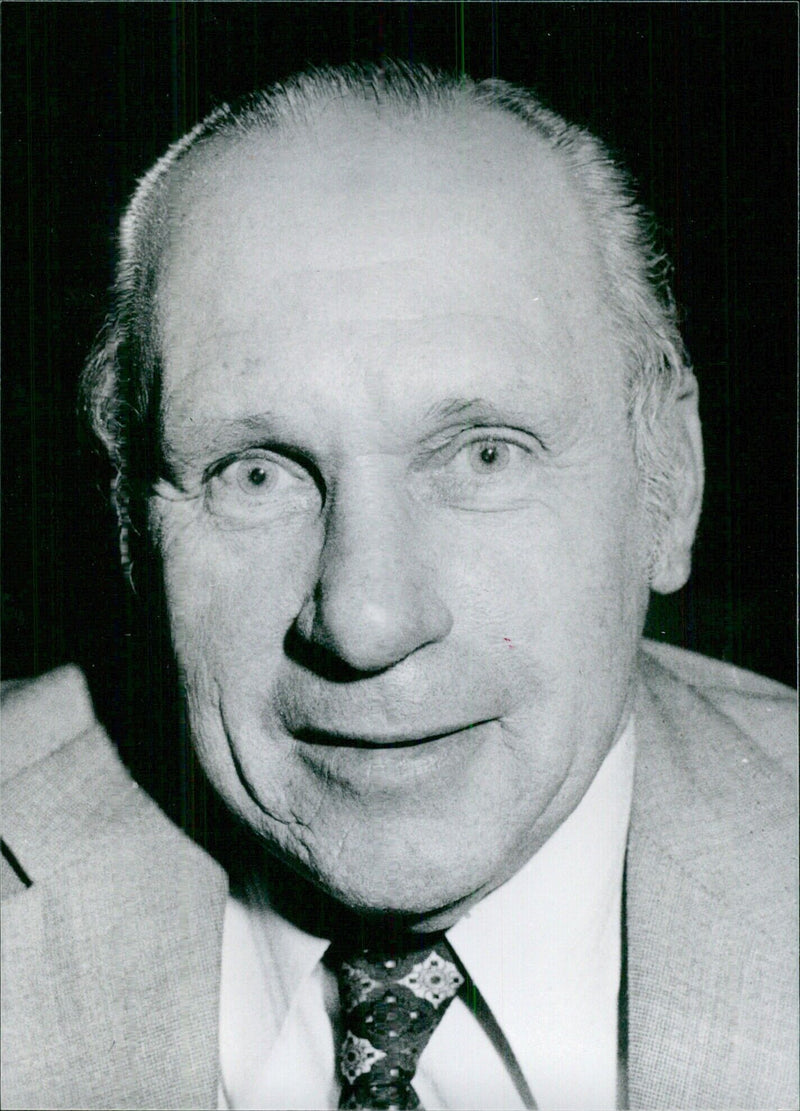 Charlie Fitzgibbon, President of the Waterside Workers Federation - Vintage Photograph