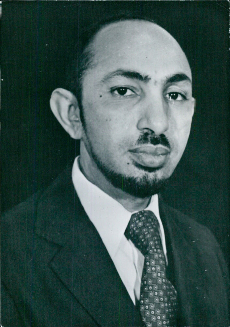 Mauritanian Politicians: ABDALLAH OULD BOYA Minister of Justice - Vintage Photograph